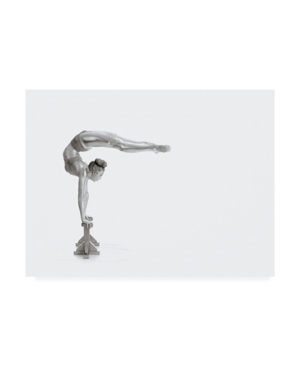 Trademark Global Howard Ashton Jones Gymnastics Series Mexican Balance Canvas Art In Multi
