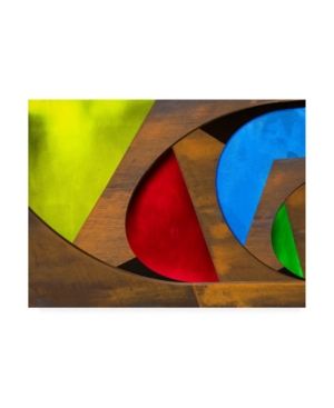 Trademark Global Harry Verschelden Rusty Geometry Canvas Art In Multi