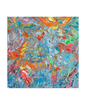 Trademark Global Mark Lovejoy Abstract Splatters Lovejoy 3 Canvas Art In Multi