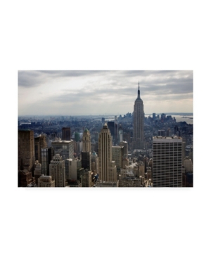 Trademark Global Monte Nagler Empire State Building New York City New York Color Canvas Art In Multi