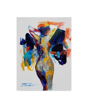 Trademark Global Tadeo Zavaleta Figure Study Ii Canvas Art In Multi