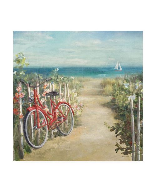Trademark Global Danhui Nai Summer Ride Crop Bike Canvas Art