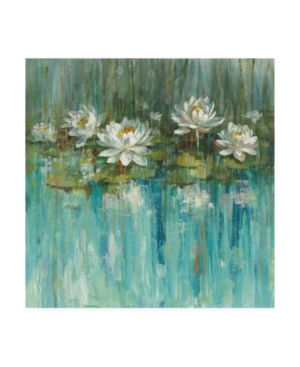 Trademark Global Danhui Nai Water Lily Pond Painting Canvas Art In Multi