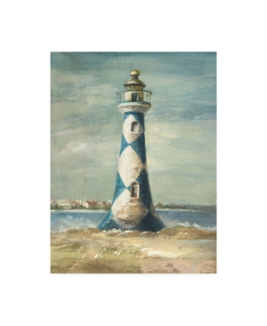 Trademark Global Danhui Nai Lighthouse Iv Canvas Art In Multi