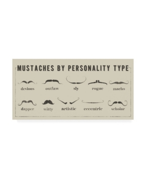 Trademark Global Jason Johnson Mustaches Personalities Canvas Art In Multi