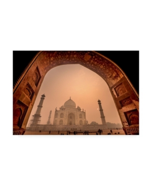 Trademark Global Dan Ballard Taj Mahal 4 Canvas Art In Multi