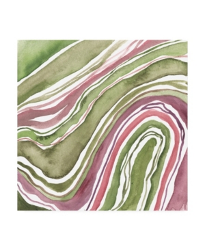 Trademark Global Melissa Wang Up Close Agate I Canvas Art In Multi