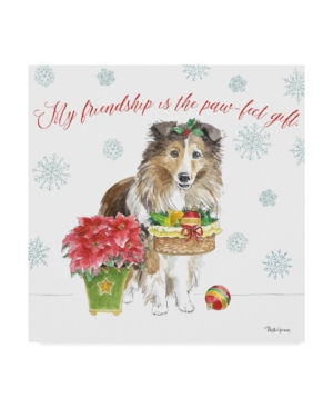 Beth Grove Holiday Paws Iii Canvas Art - 15