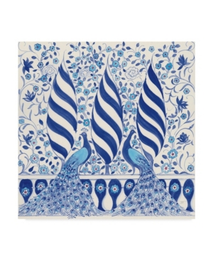 Miranda Thomas Peacock Garden V Canvas Art - 15