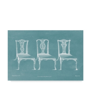 TRADEMARK GLOBAL THOMAS CHIPPENDALE DESIGN FOR A CHAIR III CANVAS ART