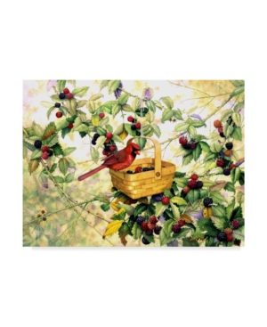 Trademark Global Marcia Matcham Berry Picker Canvas Art In Multi
