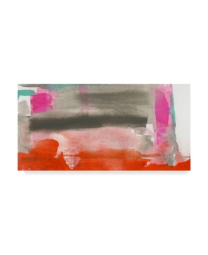 Trademark Global Jennifer Goldberger Red, Pink And Grey Iii Canvas Art In Multi