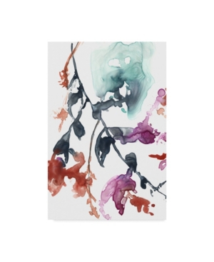 Trademark Global Jennifer Goldberger Hanging Fuchsia I Canvas Art In Multi