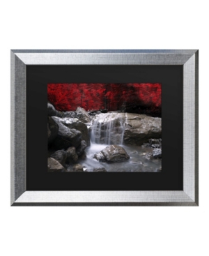 Trademark Global Philippe Sainte-laudy Red Vison Matted Framed Art In Multi