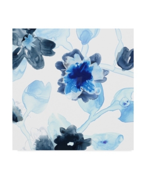 June Erica Vess Blue Gossamer Garden I Canvas Art - 15