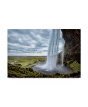 Danny Head Behind Seljalandfoss Canvas Art - 20