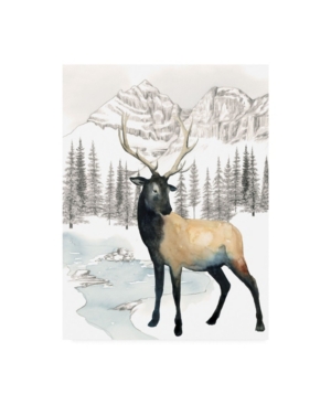 Grace Popp Winter Elk I Canvas Art - 20
