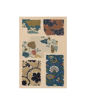 Trademark Global Ema Seizan Japanese Textile Design Viii Canvas Art In Multi