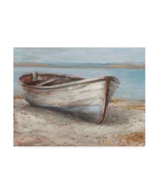 Trademark Global Ethan Harper Whitewashed Boat I Canvas Art - 37" x 49"
