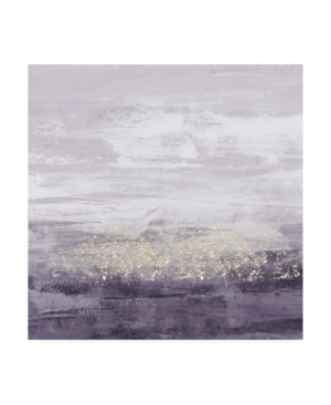 Trademark Global Jennifer Goldberger Amethyst Glitter Ii Canvas Art In Multi
