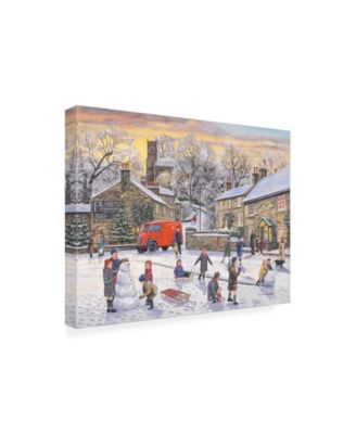 Trevor Mitchell Christmas Holidays Canvas Art - 27" x 33.5"