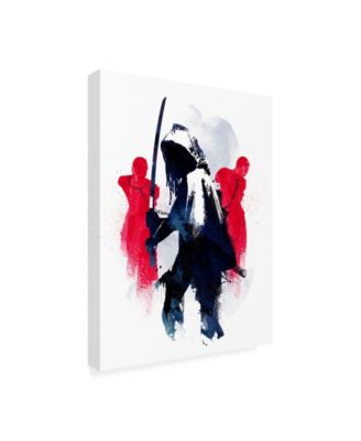 Trademark Global Robert Farka Sword Weilder Canvas Art - 27" x 33.5"
