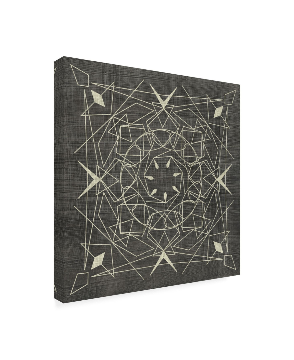 Chariklia Zarris Geometric Tile Viii Canvas Art -
