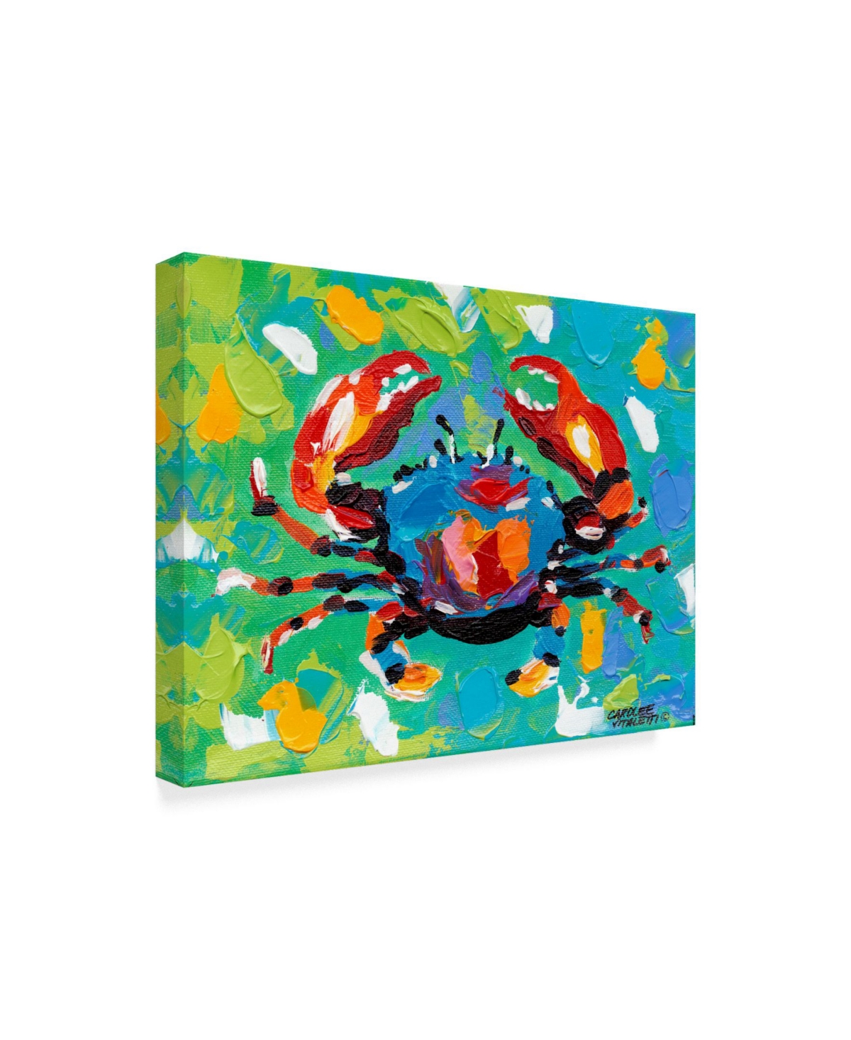 Carolee Vitaletti Seaside Crab I Canvas Art -