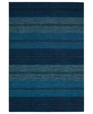 Barclay Butera - Area Rug, OXFD1 Mediterranean Stripe 7'9" x 10'10"
