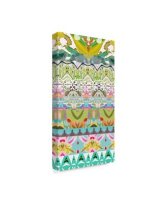 Trademark Global Karen Fields Border Boho II Canvas Art - 20" x 25"