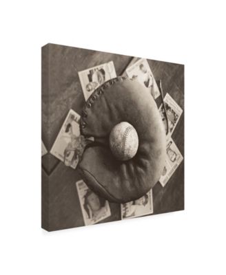 Judy B. Messer Baseball Nostalgia III Canvas Art - 15" x 20"