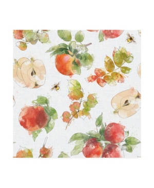 Trademark Global Katie Pertiet Orchard Harvest Pattern I Canvas Art In Multi