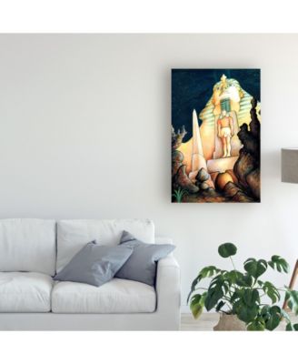 Trademark Global Peter Potter Magic Sphinx Canvas Art - 19.5" x 26"