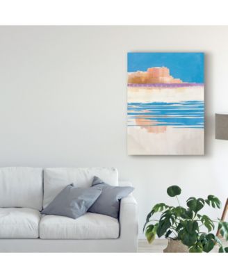 Trademark Global Avery Tillmon Mirage Geo Canvas Art - 15" x 20"