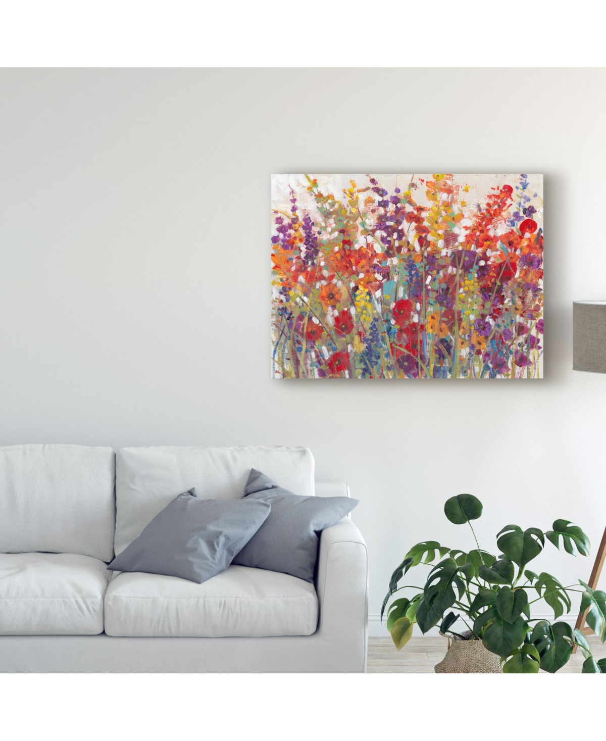 Tim Otoole Variety of Flowers Ii Canvas Art - 20" x 25"