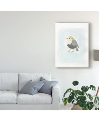 Trademark Global June Erica Vess Dapper Bird II Canvas Art - 37" x 49"