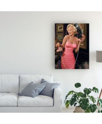 Chris Consani Marilyns Call II Canvas Art - 15" x 20"