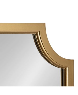 Hogan Framed Scallop Full Length Wall Mirror - 18" x 48"