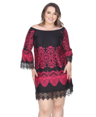 white mark alta dress