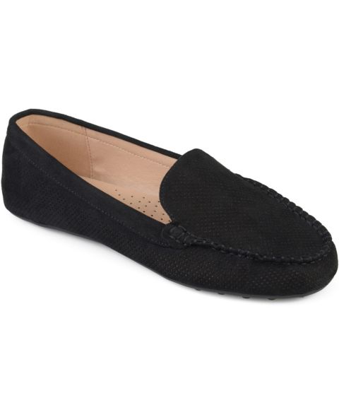 Женские туфли Journee Collection Halsey Perforated, цвет: Чёрный