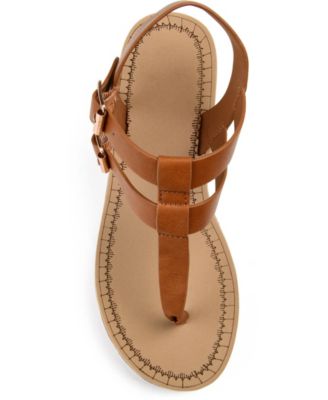 Women's Bianca Double Buckle Platform Wedge Sandals