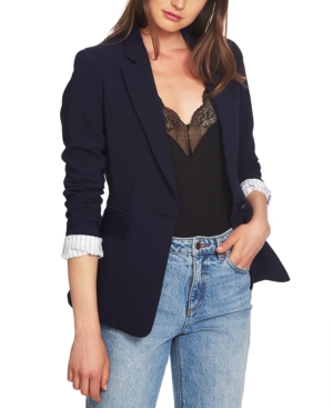 Image of 1.state Classic Crepe One-Button Jacket