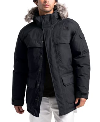 north face mcmurdo parka red