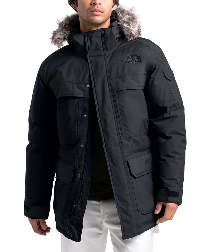 The North Face Men's McMurdo Parka III with Faux Fur Hood - Macy's