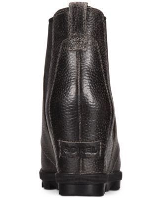 macys sorel wedge boots