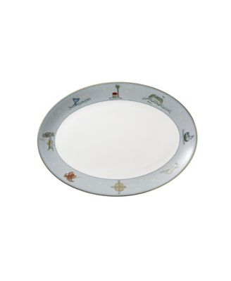 Sailors Farewell Oval Platter 14"