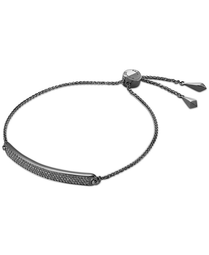 Michael kors silver slider 2025 bracelet