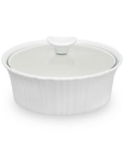CorningWare French White 8 Piece Stoneware Bakeware Set 1117404 for sale  online