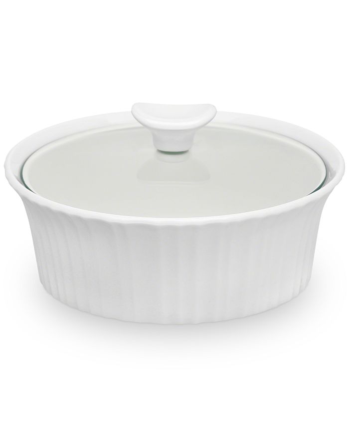 Corningware French White 10 Piece Bakeware Set, Created for Macy's - Macy's