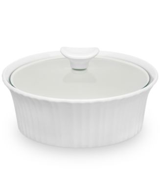 CorningWare 9.75 in x 7.75 in 1.5 qt Ceramic Casserole Dish